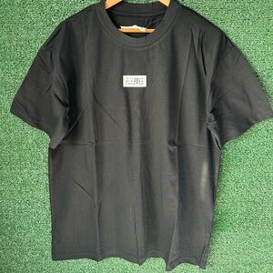 Maison Margiela MM6 Patch T-Shirt in Black Size Large
